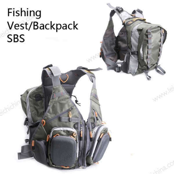 fishing vest backpack SBS