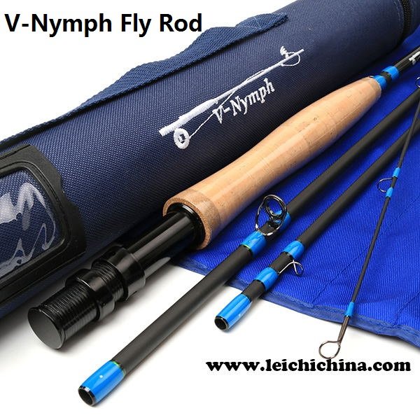 IM8/30T+36T SK carbon nymph fly rod V-Nymph Series 