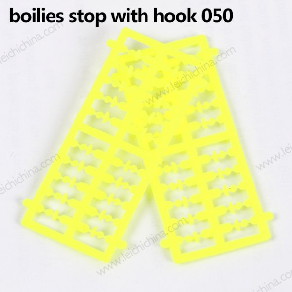 CBS 050 boilie stop with hook yellow