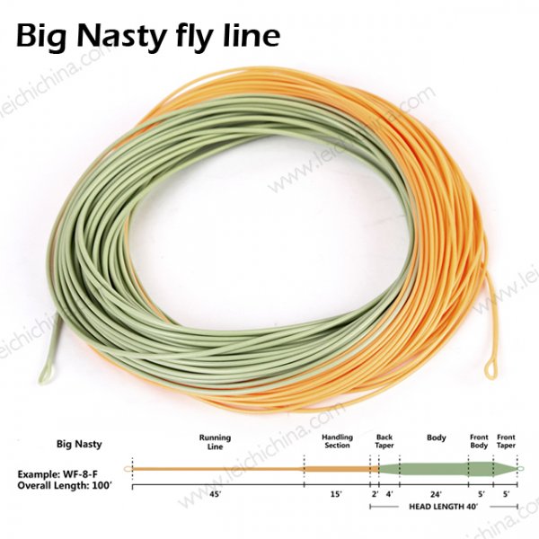 Big Nasty fly line