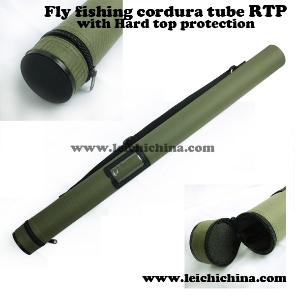 Cordura Fly Rod Tube with hard Top protection RTP