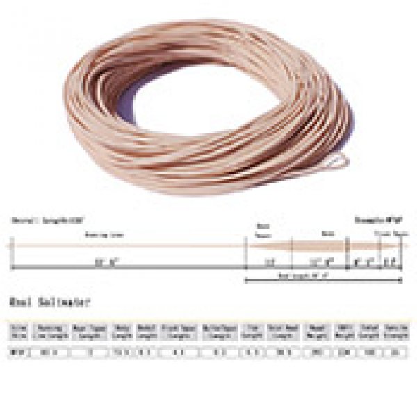 REAL fly fishing line Saltwater