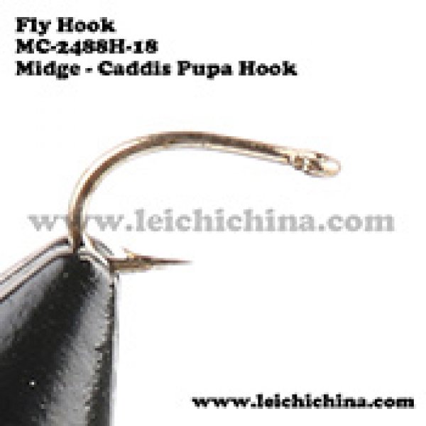 Fly tying hook Midge - Caddis Pupa Hook MC-2488H