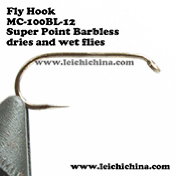 Fly fishing hook Super Point Barbless MC-100BL