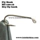 fly tying hook dry fly hook MC-1001