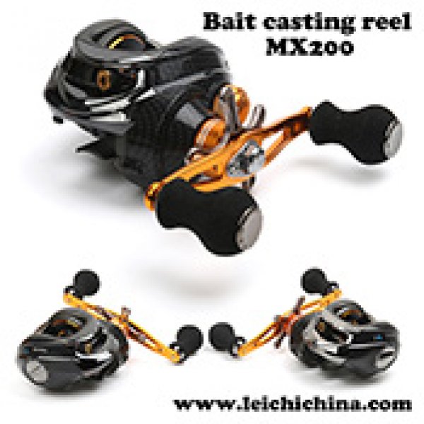 low profile bait casting fishing reel MX200