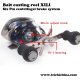 Six Pin centrifugal brake system bait casting reel XILI1