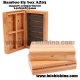 Bamboo fly box ZZ03 magnet compartment 140 90 33mm