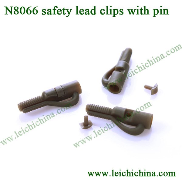 carp fishing safety lead clip with pin N8066