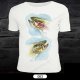 fish patten T-shirt 003