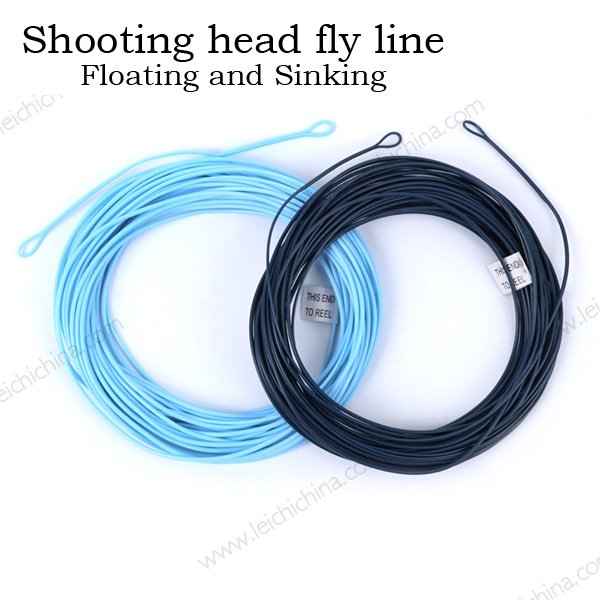 Shooting head fly fishing line
