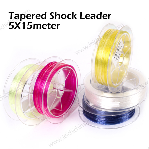 Tapered Shock Leader   5x15 meter