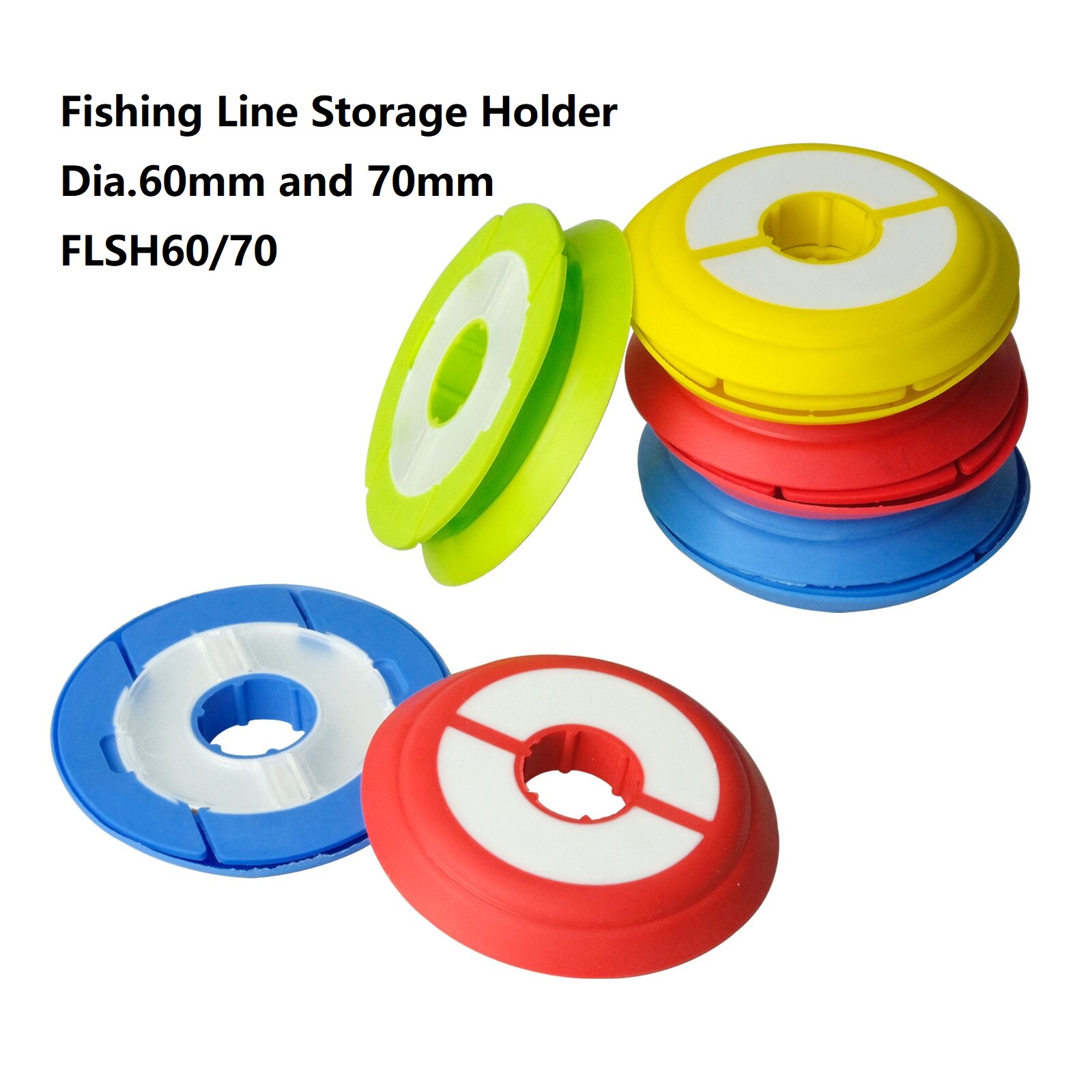 fishing line storage holder FLSH60 and 70