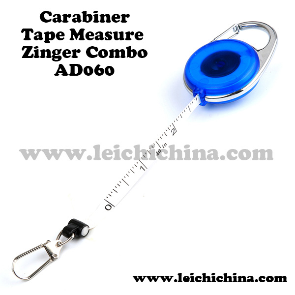 Carabiner Tape Measure Zinger Combo AD060