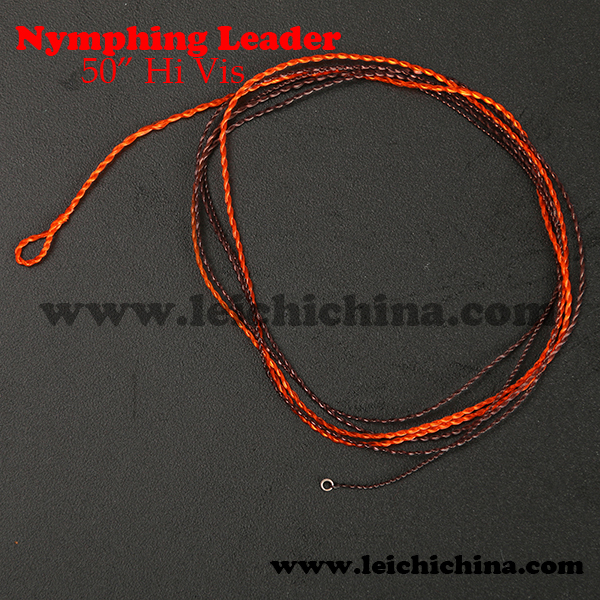 Fly fishing nymphing leader