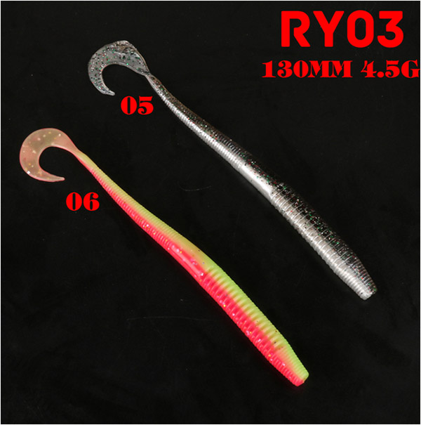 soft fishing lure worm bait RY03-130