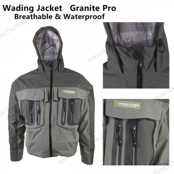 Stream-Logic Granite Pro breathable waterproof wading Jacket