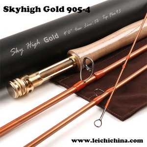 BEST Skyhigh Gold 46T carbon fly rod 9054