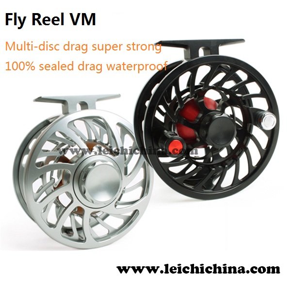 CNC Machine Cut Saltwater Sealed Drag Waterproof Fly Reel VM