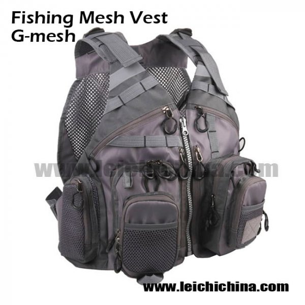 Grey Mesh Vest G-Mesh