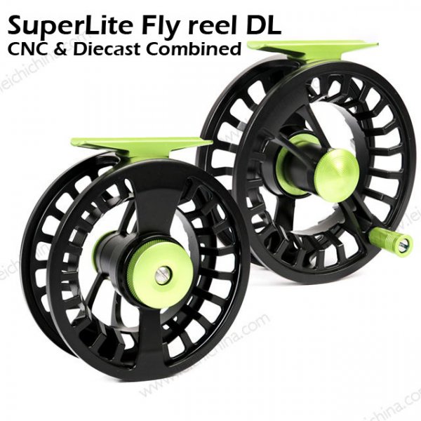 Fly Reel Leichi Superlight Clicker SA Black