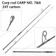 Carp rod CARP NO. 7&8