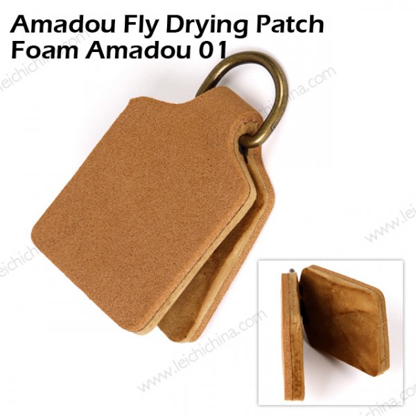 Amadou Fly Drying Patch Foam Amadou 01