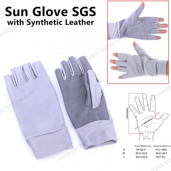 Sun Glove SGS  With Synthetic Leather