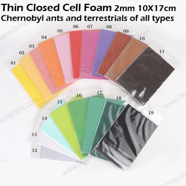 Thin Closed Cell Foam 2mm 10x17cm