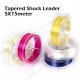 Tapered Shock Leader   5x15 meter