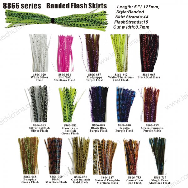 8866 Banded Flash Skirts