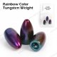 rainbow tungsten weight