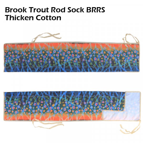 Brook Trout Rod Sock BRRS thicken cotton