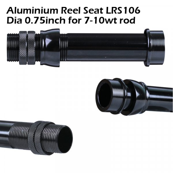 fly fishing rod aluminium reel seat LRS106