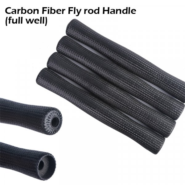 Carbon Fiber Full Well Fly Rod Handle