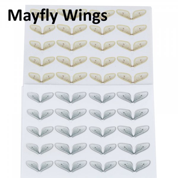 Mayfly wings 40pc