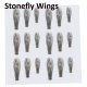 Stonefly wings石蝇仿真翅膀共36只，两片装