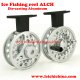 aluminum ice fishing reel