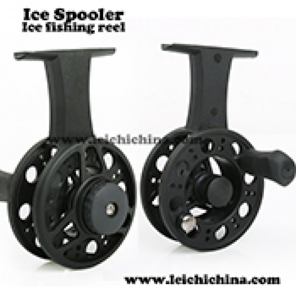 plastic ice spooler ice fishing reel