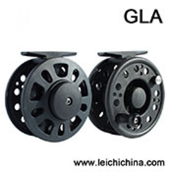 Plastic Graphite Fly Reel GLA