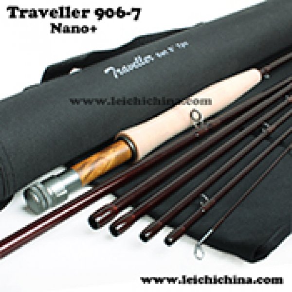 IM10 30T+36T Toray carbon Traveller fly rod 906-7