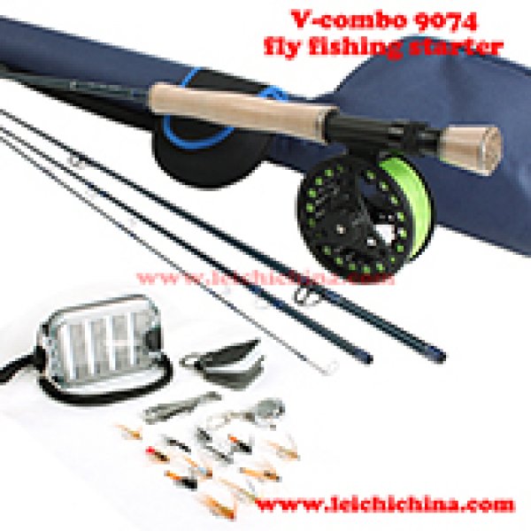 Fly fishing starter combo V-combo 9074