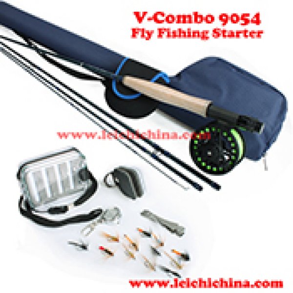 Fly fishing starter combo V-combo 9054