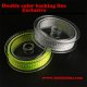 Exclusive double color fly fishing backing line