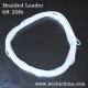 Braided leader for fly fishing