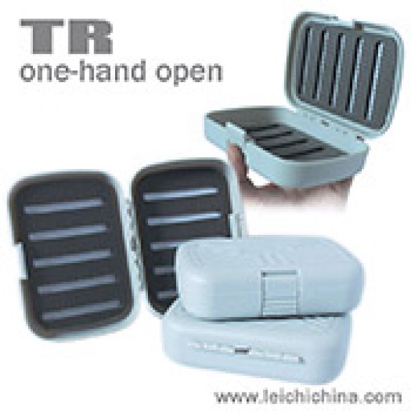 One hand open smart fly box TR