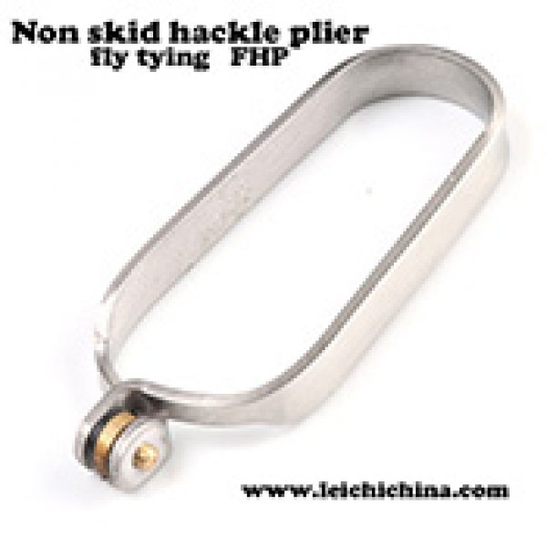 Fly tying Non skid hackle plier FHP