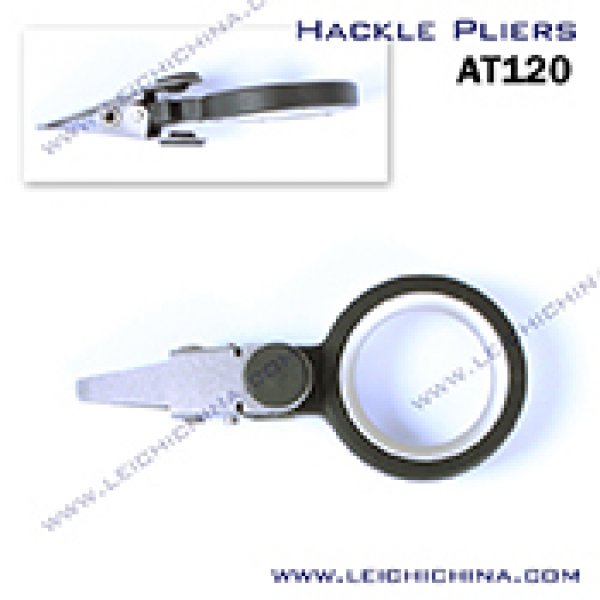 Fly tying hackle pliers AT120