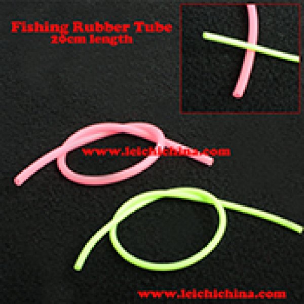 Fishing rubber tube
