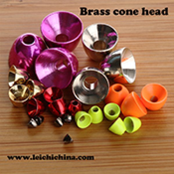 Brass cone head for fly tying